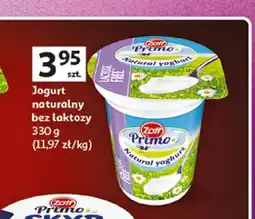 Auchan Jogurt naturalny bez laktozy Zott Primo oferta