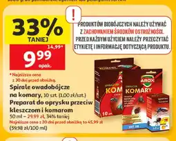 Auchan Spirale owadobójcze na komary Arox oferta