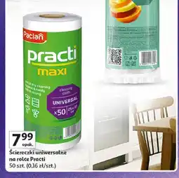 Auchan Ściereczki uniwersalne na rolce Paclan Practi oferta