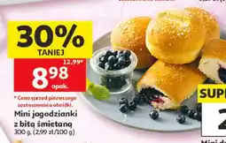 Auchan Mini jagodzianki z bitą śmietaną oferta
