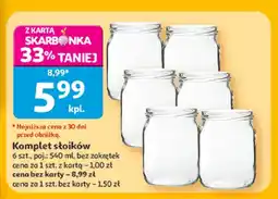 Auchan Komplet słoików oferta