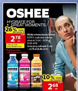 Auchan Woda witaminowa Oshee Magnesium + B6 oferta
