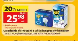 Auchan Urządzenie elektryczne z wkładem przeciw komarom Raid oferta