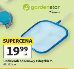 Auchan Podbierak basenowy z drążkiem Gardenstar 122 cm oferta