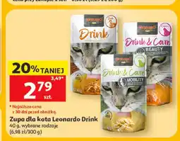 Auchan Zupa dla kota Leonardo Drink & Care Beauty oferta