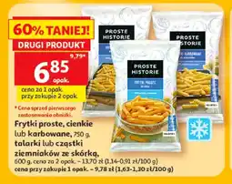 Auchan Frytki proste Proste Historie oferta