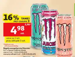Auchan Napój energetyczny Juice Monster Viking Berry oferta