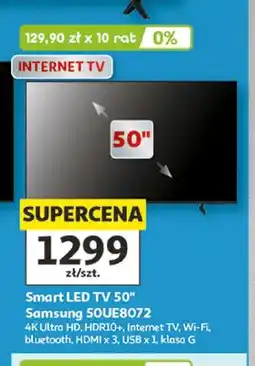 Auchan Telewizor Smart LED Samsung 50UE8072 50 oferta