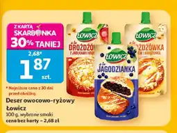 Auchan Deser owocowo-ryżowy Łowicz oferta