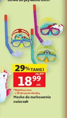 Auchan Maska do nurkowania zwierzak oferta