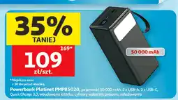 Auchan Powerbank Platinet PMPB5020 50 000mAh oferta