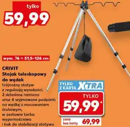 Kaufland CRIVIT Stojak teleskopowy do wędek oferta