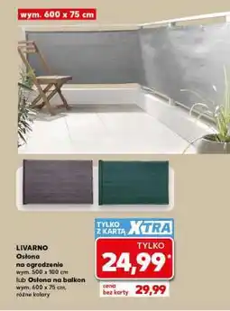 Kaufland LIVARNO Osłona na ogrodzenie oferta