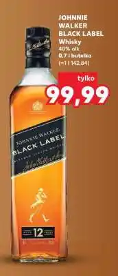 Kaufland JOHNNIE WALKER BLACK LABEL oferta