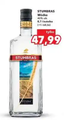 Kaufland STUMBRAS wódka oferta