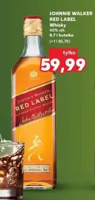 Kaufland JOHNNIE WALKER RED LABEL oferta