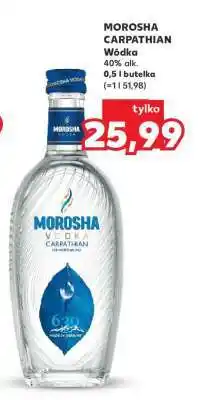 Kaufland MOROSHA CARPATHIAN Wódka oferta
