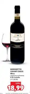 Kaufland BORGHETTO CHIANTI DOCG oferta