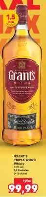 Kaufland GRANT'S TRIPLE WOOD Whisky 40% vol oferta