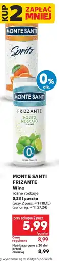 Kaufland MONTE SANTI FRIZZANTE oferta