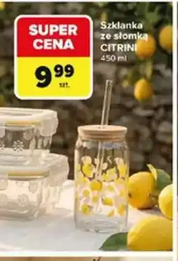 Carrefour Szklanka ze słomką oferta