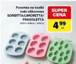 Carrefour Foremka na kostki lodu silikonowa oferta