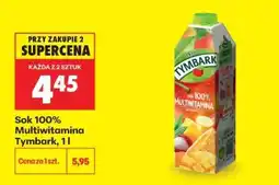 Biedronka Sok 100% Multiwitamina Tymbark, 1 l oferta