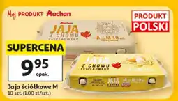 Auchan Jaja ściółkowe M oferta