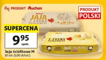 Auchan Jaja ściółkowe M oferta