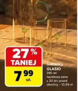 Carrefour Szklanka oferta