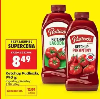 Biedronka Ketchup Pudliszki, 990 g oferta