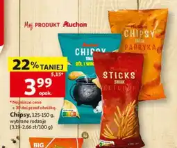 Auchan Chipsy oferta