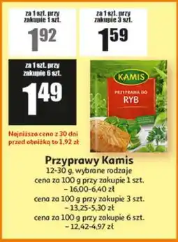 Auchan Przyprawy Kamis oferta