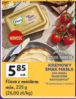 Auchan Flora z masłem oferta