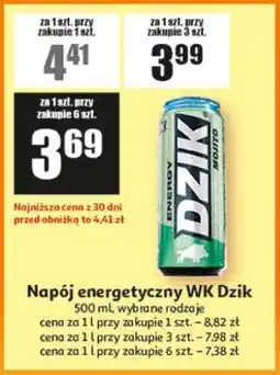 Auchan Napój energetyczny WK Dzik oferta