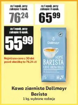 Auchan Kawa ziarnista Dallmayr Barista oferta