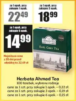 Auchan Herbata AHMAD TEA oferta