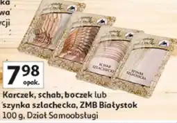 Auchan Karczek, schab, boczek lub szynka szlachecka, ZMB Białystok oferta
