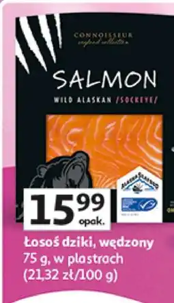 Auchan Łosoś dziki, wędzony oferta