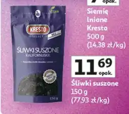 Auchan Śliwki suszone oferta