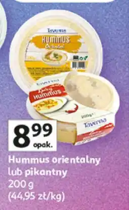 Auchan Hummus orientalny lub pikantny oferta
