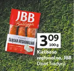 Auchan Kiełbasa regionalna, JBB Dział Tradycji oferta