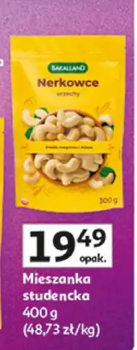 Auchan BAKALLAND Nerkowce orzechy oferta