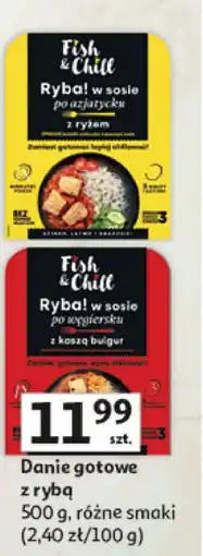 Auchan Danie gotowe z rybą oferta