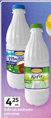 Auchan Kefir lub maślanka naturalna oferta