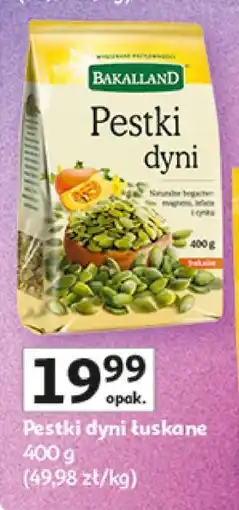 Auchan Pestki dyni łuskane oferta
