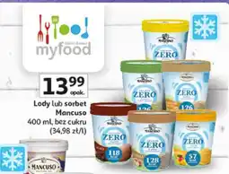 Auchan Lody lub sorbet Mancuso oferta
