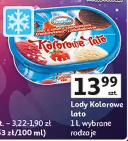 Auchan Lody Kolorowe Lato oferta