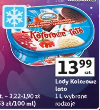 Auchan Lody Kolorowe Lato oferta