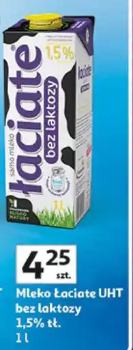 Auchan Mleko Łaciate UHT, bez laktozy oferta